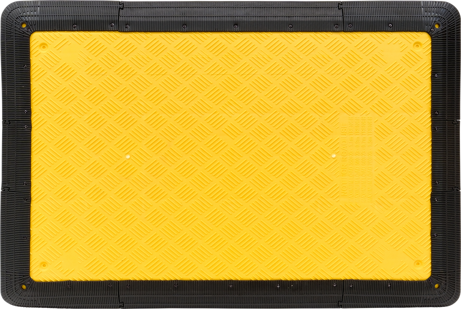 Ground Nurse rugged trench cover for pedestrian access