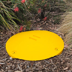 Pier Hole Cover in use