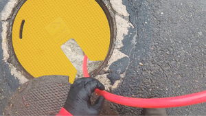 Temporary Manhole Sewer Cover, 150kg Rated, 650mm