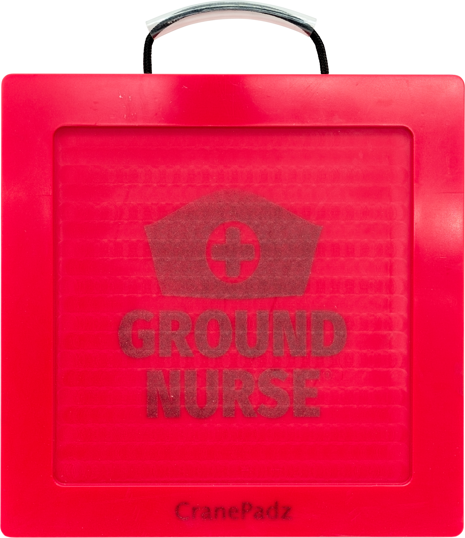 Crane Pad, Outrigger, Red,  400 x 400 x 40, 11T