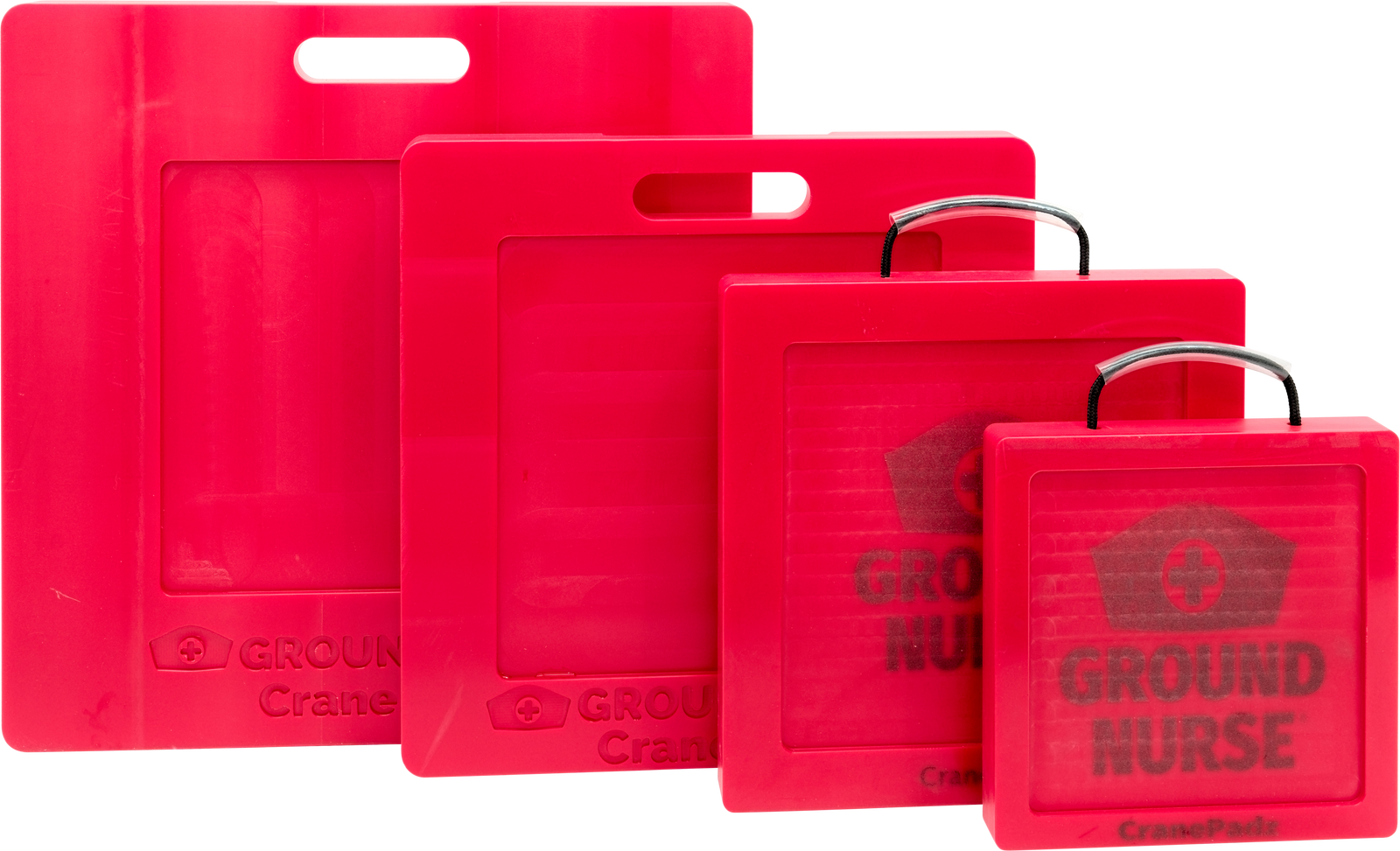 Crane Pad, Outrigger, Red,