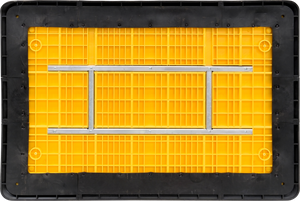 Rugged Reinforced Trench Cover underside