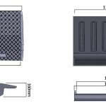 Kerb Ramp, Pedestrian, 1120 x 750 x 160