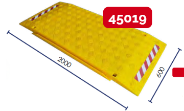 TrenchBridges Platform, 2000 x 600 x 50