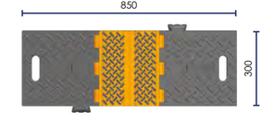 Portable Cable Cover | 2 Channel