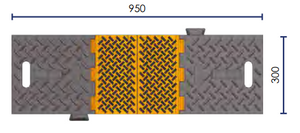Portable Cable Cover | 2 Channel